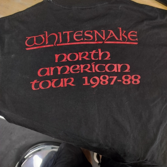 87 original White snake concert tee - Picture 3 of 4